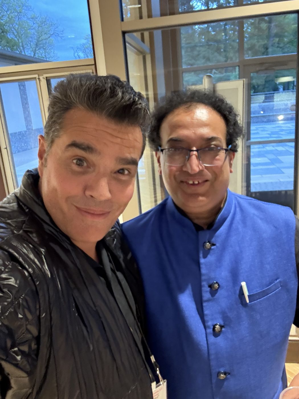 Con el Dr. Shekhar Annambhotla