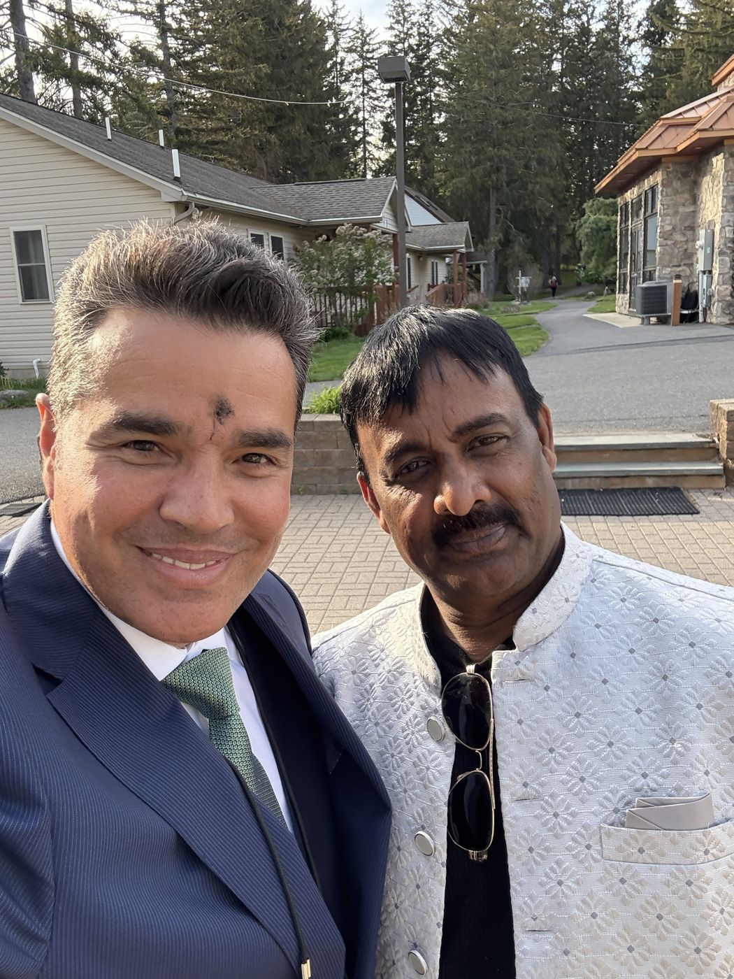 Con el Dr. Suresh Swarnapuri